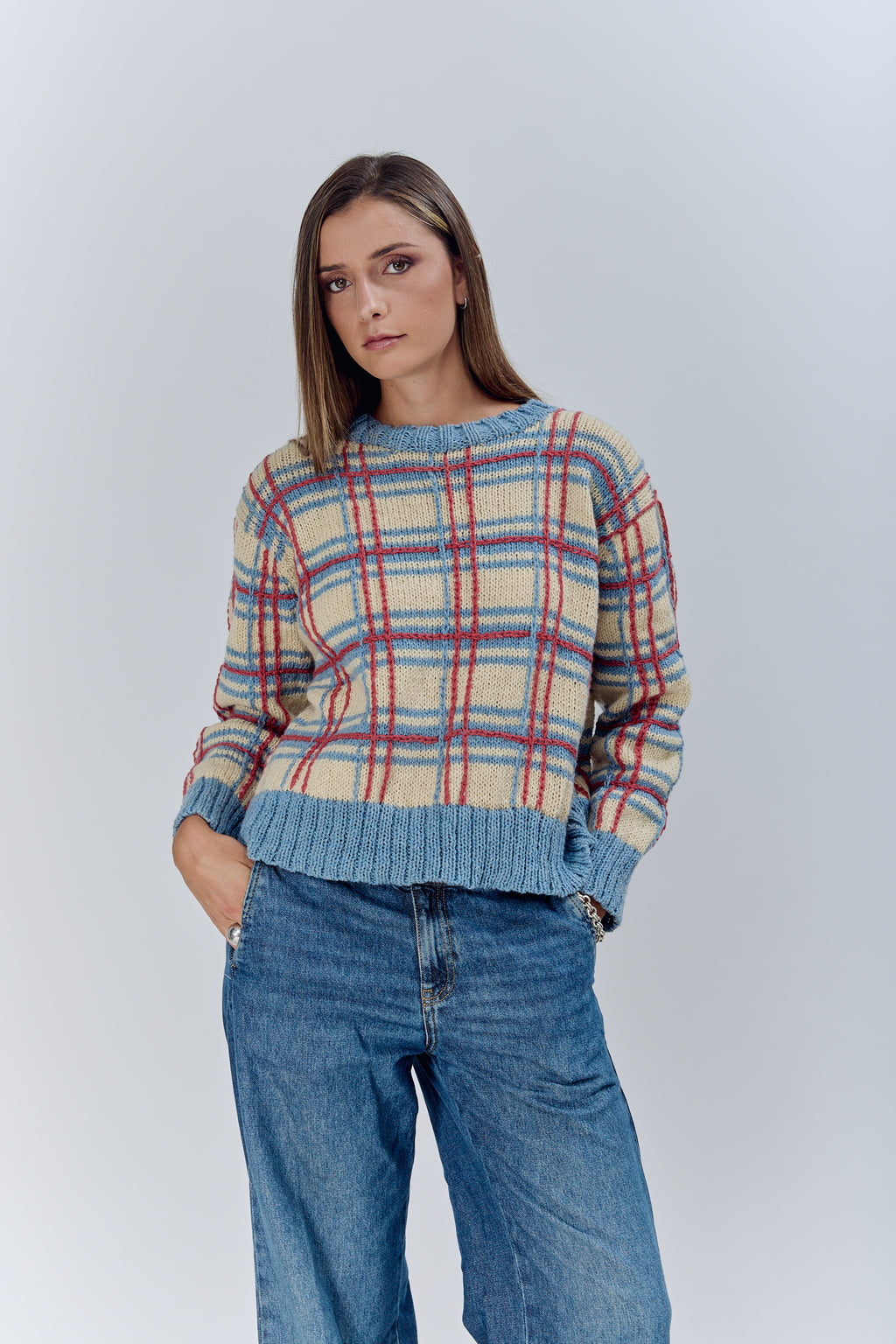 Sweater Tartán